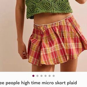 ISO ISO ISO 💖💖💖 high time Micro skort